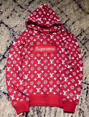 felpa louis vuitton x supreme originale|supreme x louis vuitton.